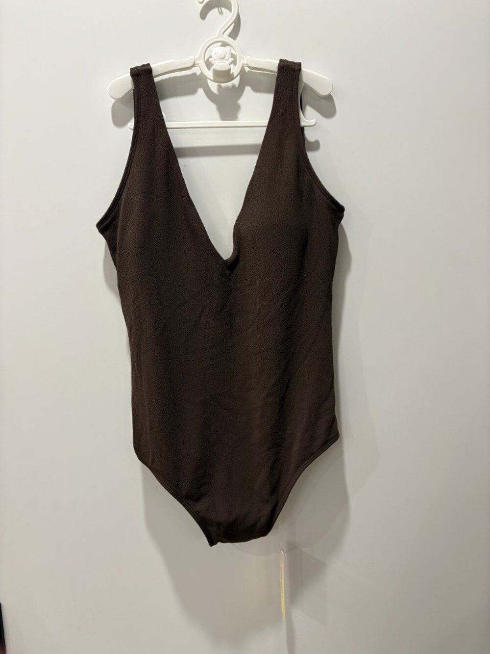 Summersalt The LuxeCrinkle Backflip One-Piece Swimsuit Mocha Size 8 NWT